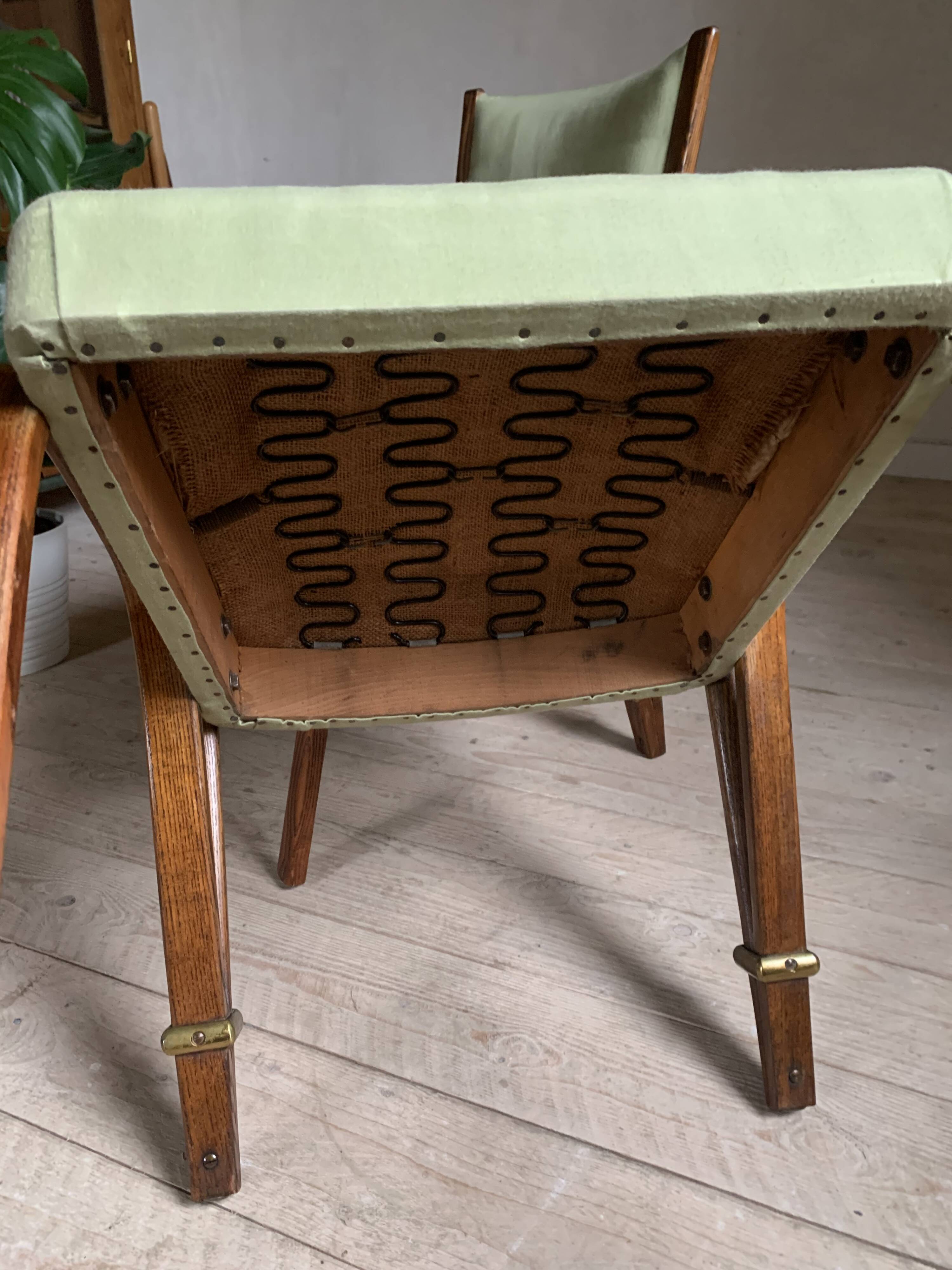 Steiner vintage bow wood chairs