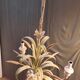 3-light metal vegetal pattern chandelier