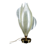 Important designer living room lamp, by Maison Rougier, Circa 1970-1980