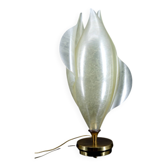 Important designer living room lamp, by Maison Rougier, Circa 1970-1980