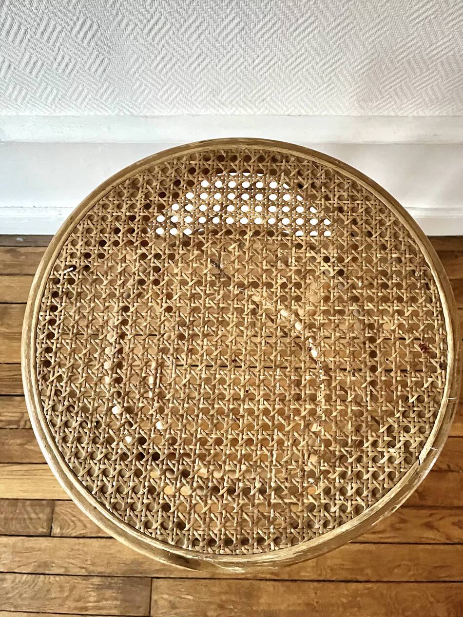 Tabouret rond vintage