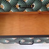 Vintage black dresser