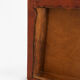 Mid-Century Modern Curved Saddle Leather Footstool Stool Brutalist Ott