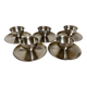 Five Scandinavian Norway egg cups