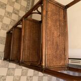 Rattan shelf on legs