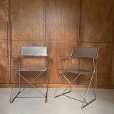 Pair of X-Line chairs by Niels Jørgen Haugesen by Magnus Olesen