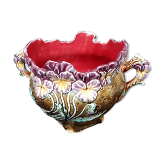 Cache pot art nouveau onnaing