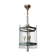 Brass lantern glass 1950
