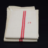 Old nineteenth tea towel
