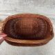 Vintage wicker basket