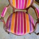 Pair of armchairs louis philippe medaillon walnut of the xix th century