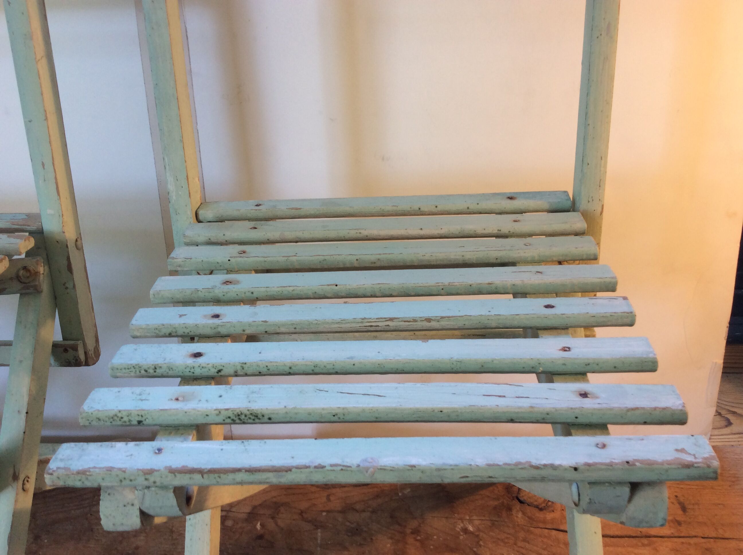 Pair of small child Chair "mint"