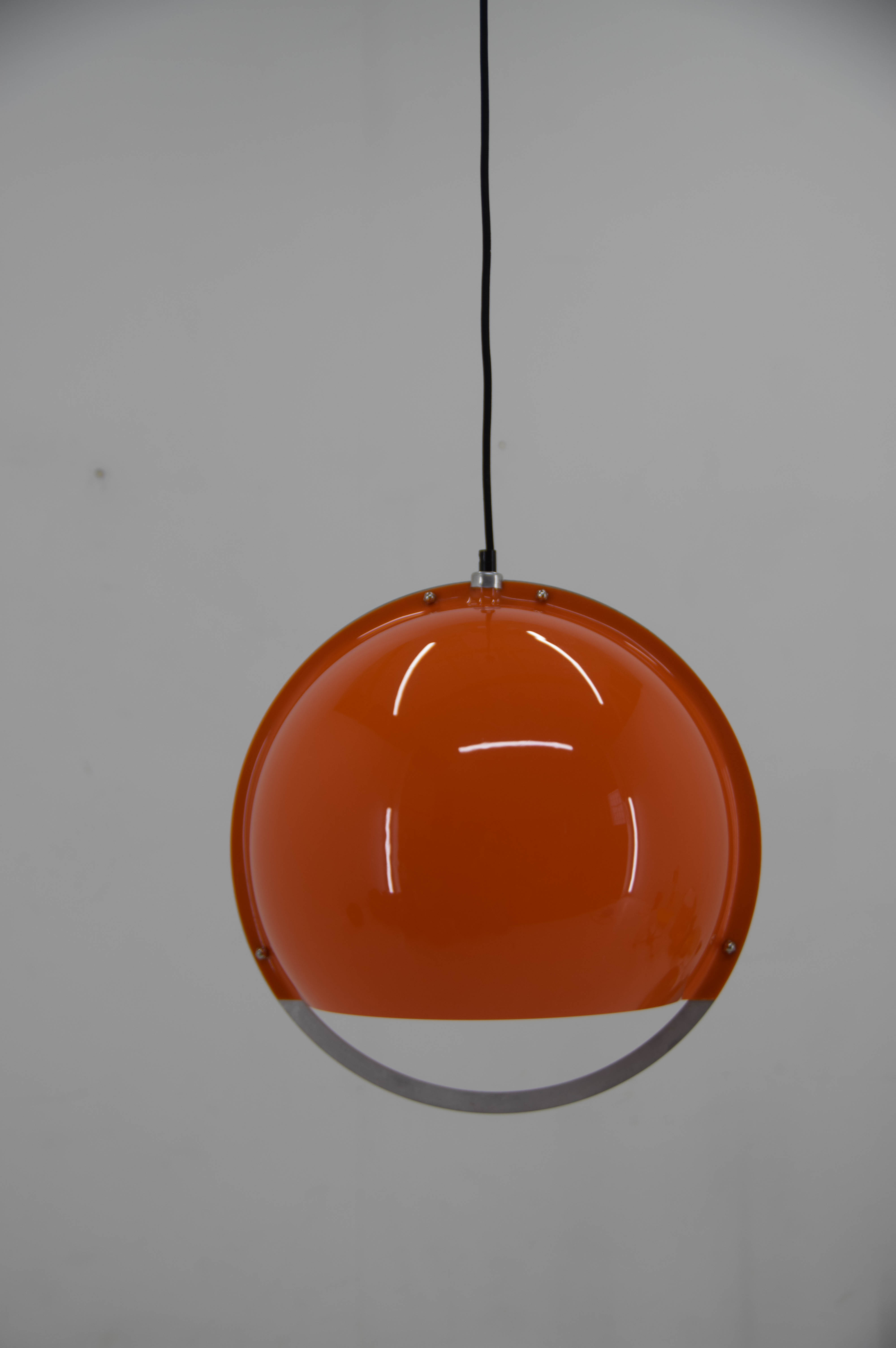 Space age plastic pendant, italy, 1960s