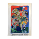 Lithographic poster by Roger Bezombes, La Monnaie de Paris, 1968-69