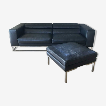 Roche Bobois leather sofa