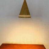 Swedish Mid-Century Modern brass pendant lamp