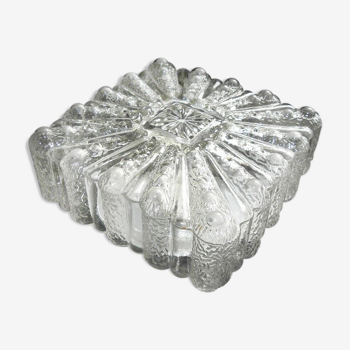 Square ceiling light imitation ice