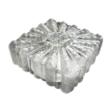 Square ceiling light imitation ice