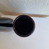 Black lacquered vases