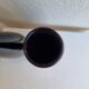 Black lacquered vases