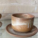 Set of 2 stoneware cups