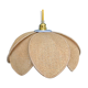 Vintage lotus flower pendant lamp