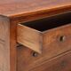 Commode Directoire ancienne en noyer 3 tiroirs XIXe siècle