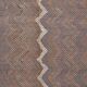 Tapis Kilim Oushak surdimensionné à motif floral vintage sku1866