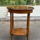Bouillotte table guéridon oval in Louis XVI style certified NF Furniture