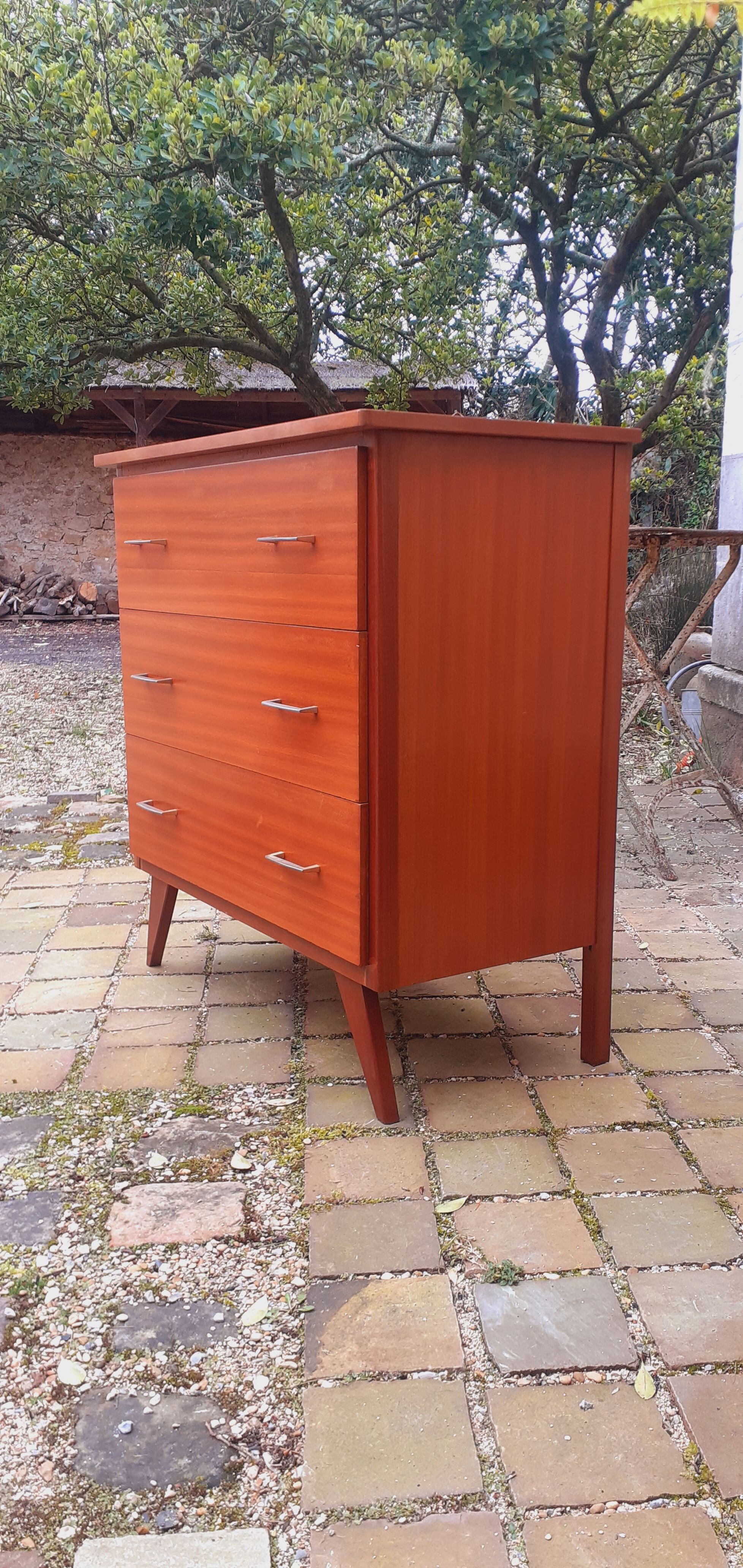 Vintage Scandinavian style dresser 60s