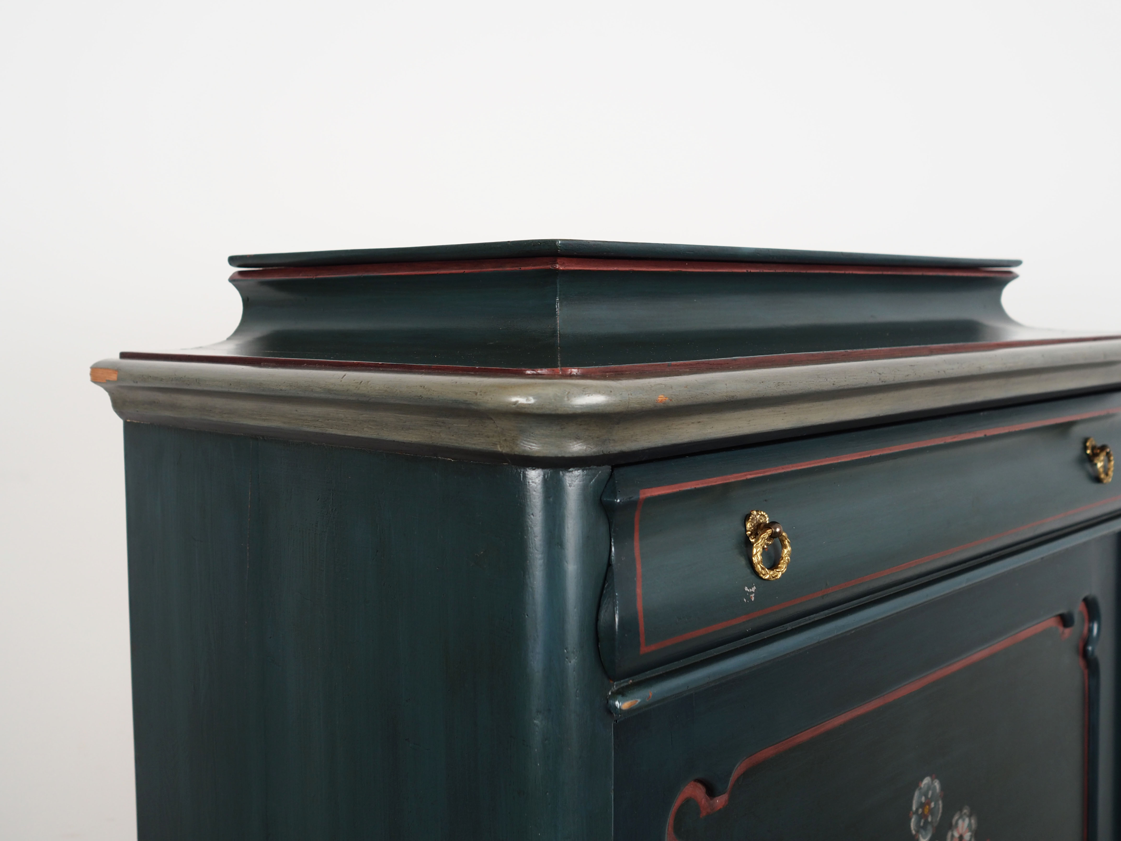 Pine laundry cabinet, Danish design, 1960s, production: Denmark