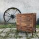 Parisian antique wooden chest of drawers