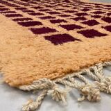 Handmade wool rug Morocco 3 x 2 m