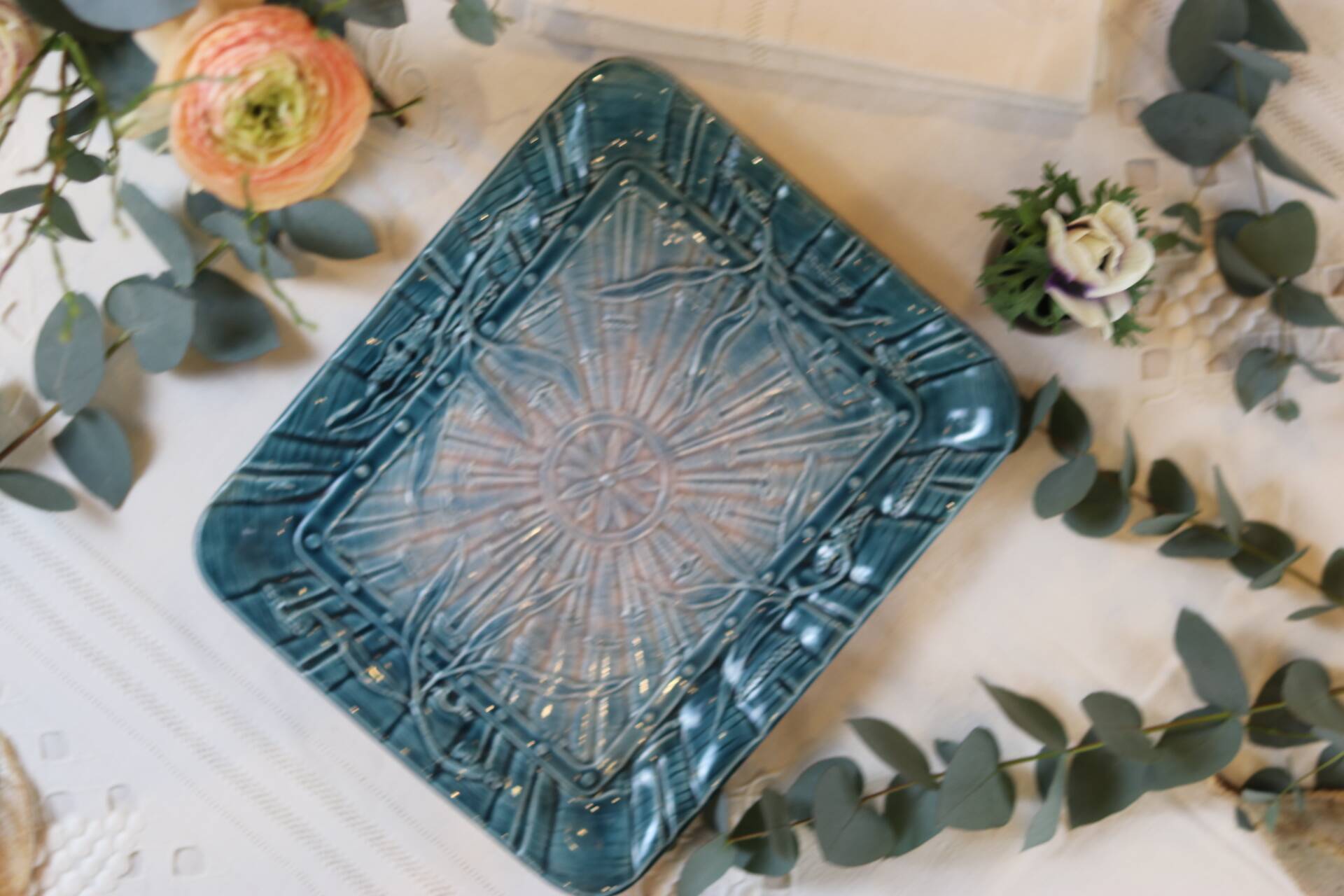Large slip dish circa 1900