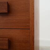 Commode en teck, design danois, années 70, production : Danemark