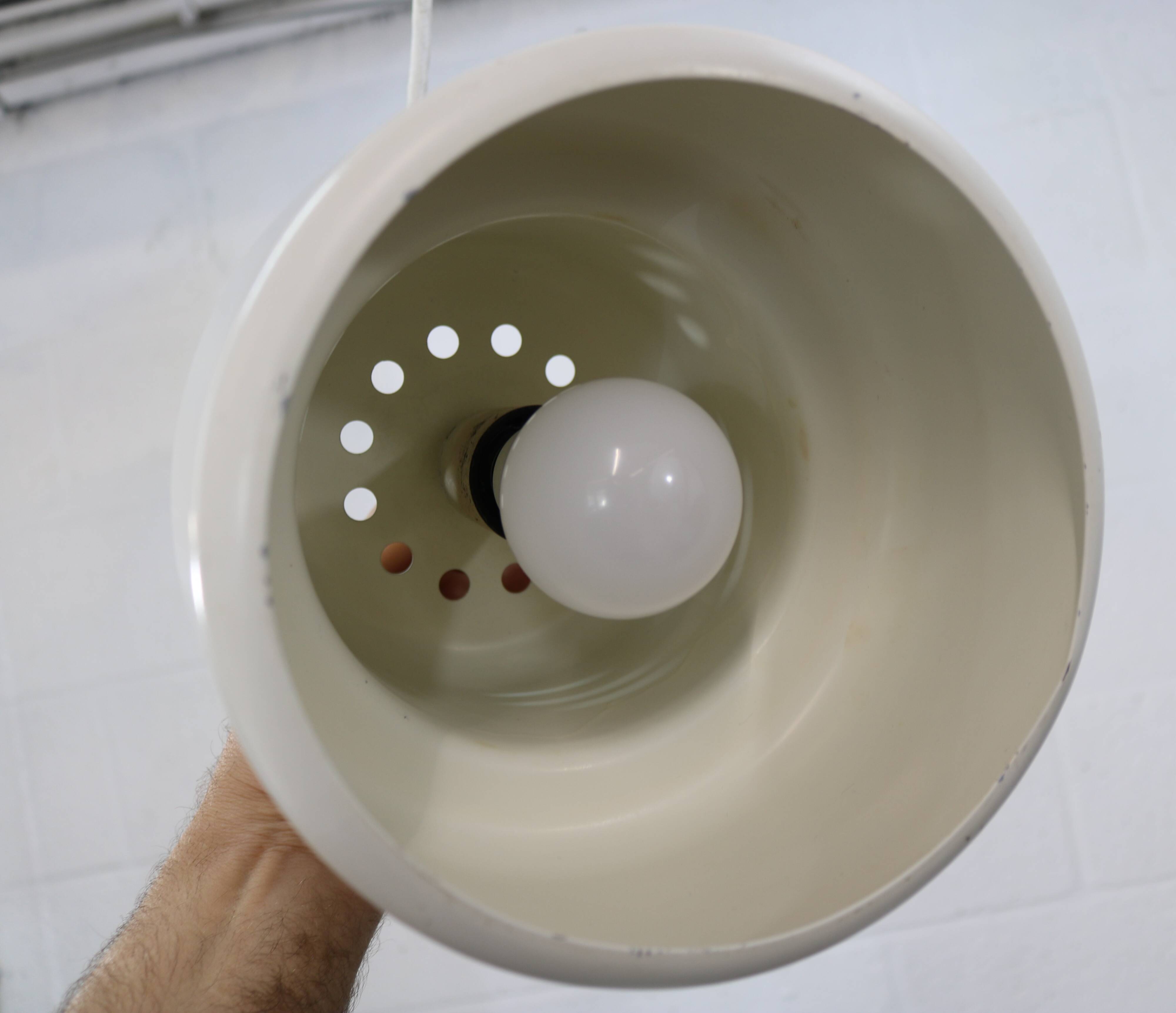 Great Quality white  Jo Hammerborg Lamp | Fog & Morup | Model Mini Poker