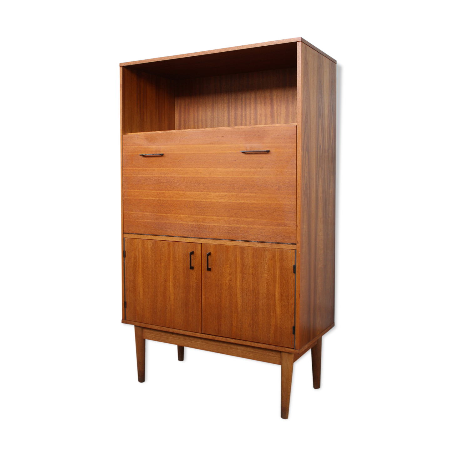 Secretary teck vintage oak