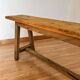 Wooden bench