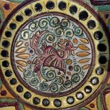 Ceramic cup Massé Frères Desvres 1940