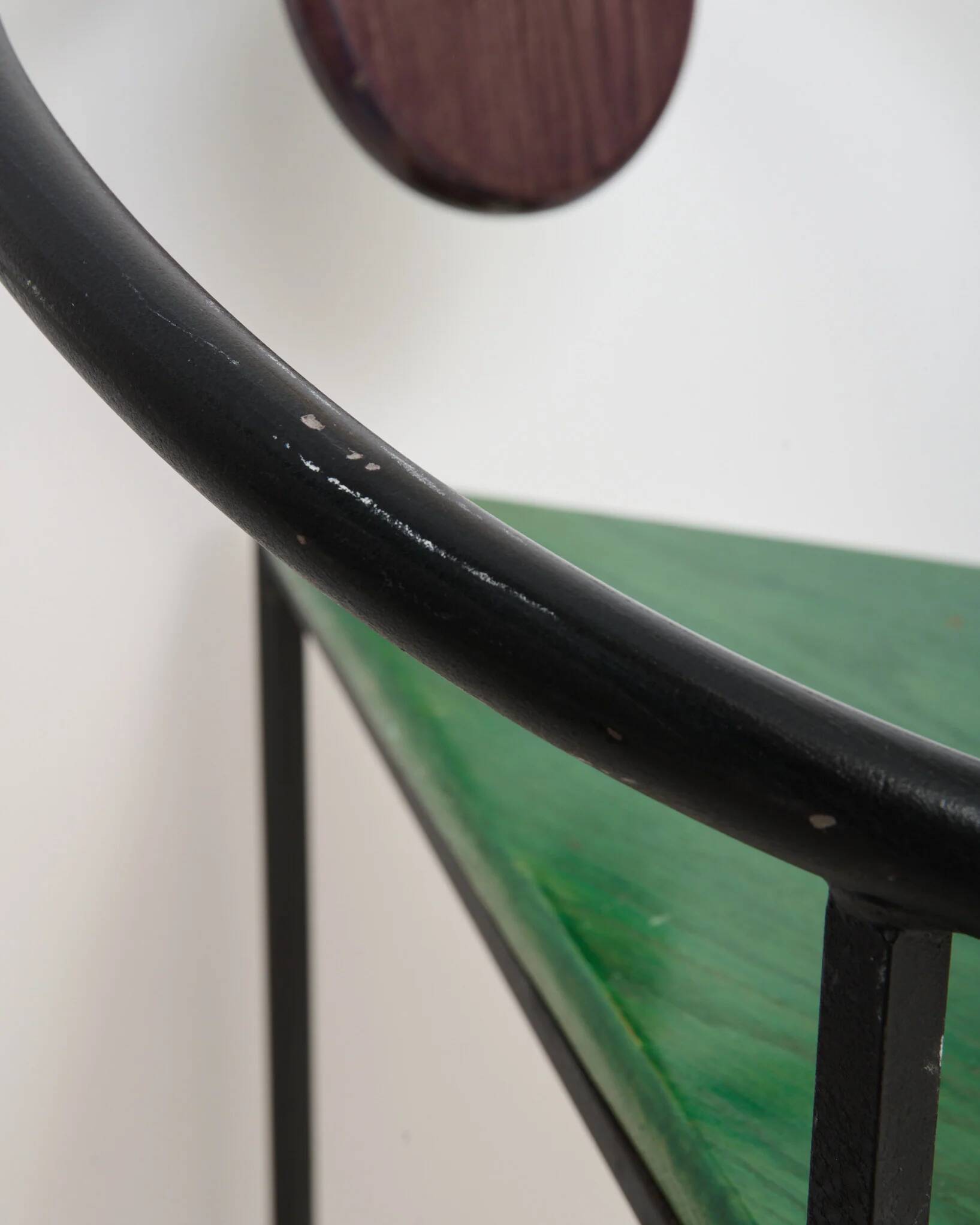 Bar chairs (4), Memphis, 1980