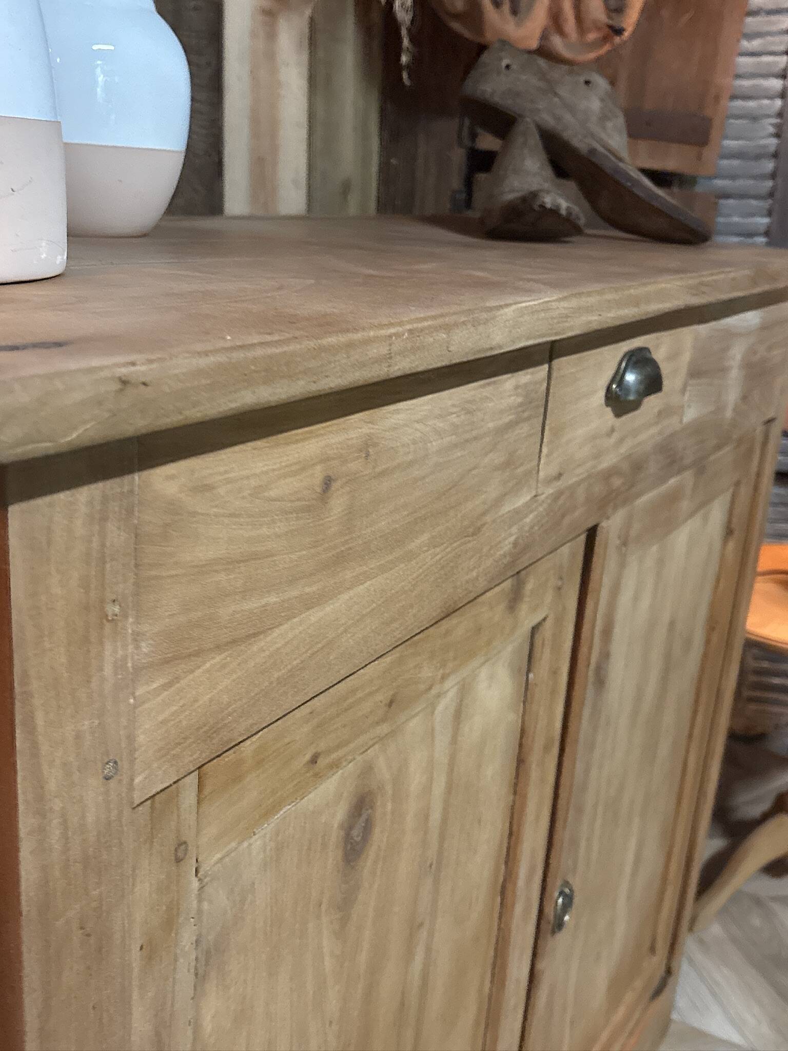 Parisian buffet solid cherry wood