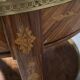 Marquetry-decorated gueridon – 20th century