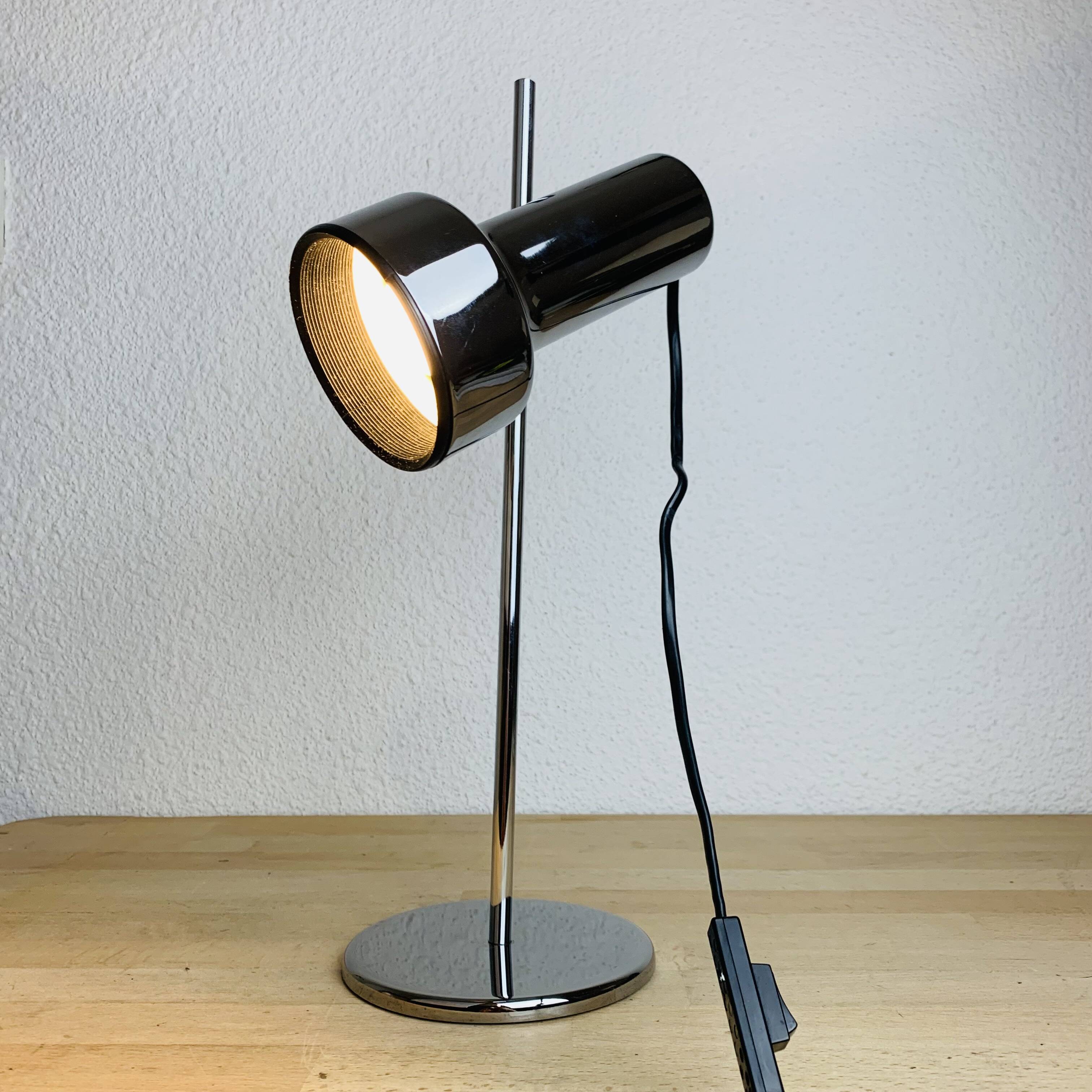 Chrome spot lamp from the 70s