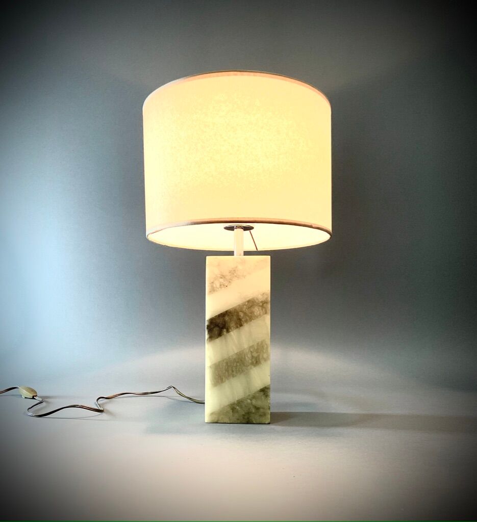 Lamp 1970 marble