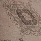 Vintage Turkish Oushak Rug Handwoven 86x733 cm