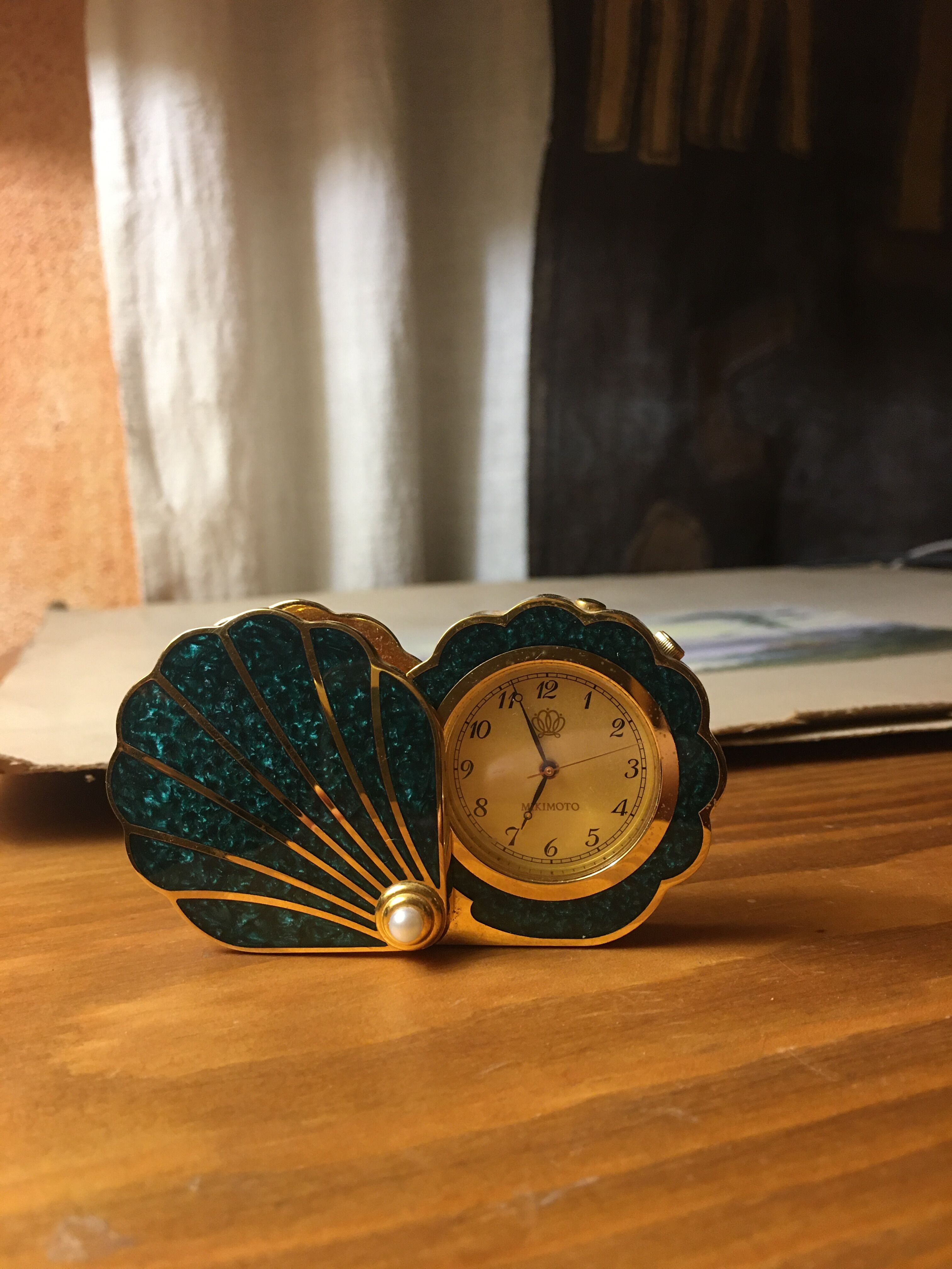 Pendulette de voyage Mikimoto