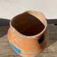 Raku vase / signed ceramic / handmade pottery