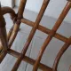 Rattan magazine rack