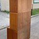 Vintage 1950s smoked glass secretary cabinet
