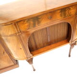 Buffet victorien unique en acajou flammé du XIXème siècle